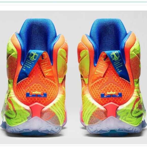 Nike LeBron 12 "Six Meridians" size 13 - Picture 5 of 11